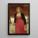 Amarilla-maalaus - Frederic Leighton — kehystetty taideteos seinällä