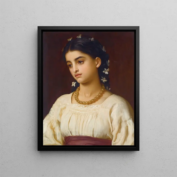 Catherine - Frederic Leighton — kehystetty taideteos seinällä