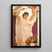 Invocation - Frederic Leighton — kehystetty taideteos seinällä