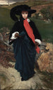 May Sartorisin muotokuva - Frederic Leighton — näkymä teoksesta