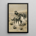 Frederic Remington — kehystetty taideteos seinällä