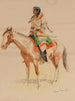 Métis - Frederic Remington — näkymä teoksesta