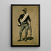 Frederic Remington — kehystetty taideteos seinällä