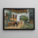 Pohjois-Afrikkalainen ilmastokuva - Frederick Arthur Bridgman — kehystetty taideteos seinällä