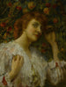 Dame aux pêches - Frederick Arthur Bridgman — näkymä teoksesta