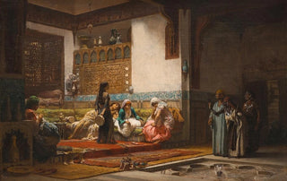 Frederick Arthur Bridgman - Moorish Interior.webp