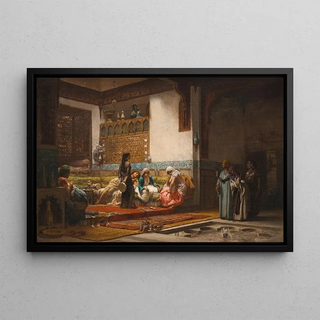 Frederick Arthur Bridgman - Moorish Interior.webp