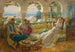 Terassilla - Frederick Arthur Bridgman — näkymä teoksesta