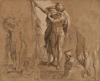 Pyhä Johannes Kastaja - Frederick Bloemaert — näkymä teoksesta