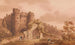 Château de Carisbrookin, Wightin saari - Frederick Calvert — näkymä teoksesta