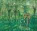 En promenade - Frederick Carl Frieseke — näkymä teoksesta