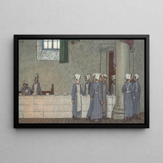 Frederick Cayley Robinson - Sketch for The Orphans.webp