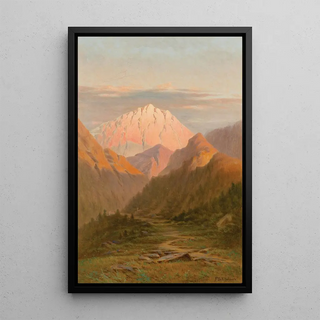 Frederick Debourg Richards - Western Mountains.webp