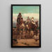 Arabialaisleiri - Frederick Goodall — kehystetty taideteos seinällä