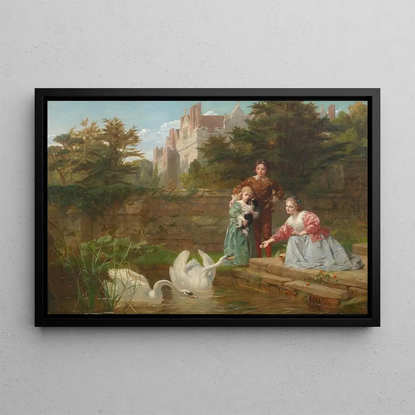 Frederick Goodall — kehystetty taideteos seinällä