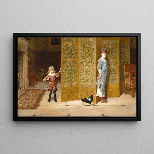 Frederick Goodall - Puritan and Cavalier.webp