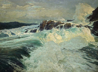 Mer rugissante 1909 - Frederick Judd Waugh — näkymä teoksesta
