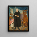 Martin Luther - Frederick Kemmelmeyer — kehystetty taideteos seinällä