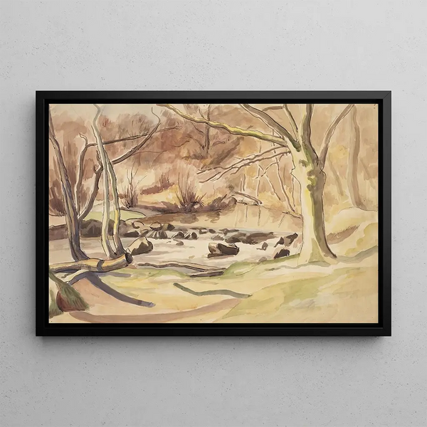 Frederick Porter - Autumn stream.webp