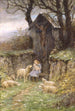 Refuge-maalaus - Frederick Stuart Church — näkymä teoksesta