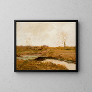 Marais de Southfield, Staten Island - Frederick W Kost — kehystetty taideteos seinällä