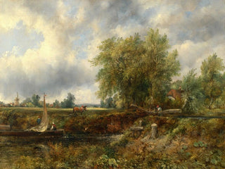 Frederick Waters Watts - A Lock on the Stour.webp
