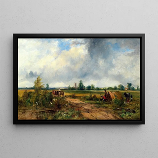 Frederick Waters Watts - A View near Canterbury.webp