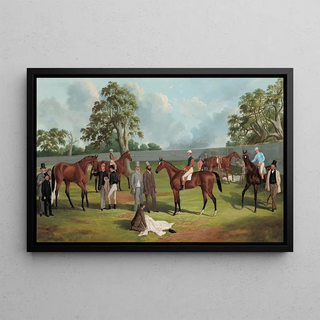 Frederick Woodhouse - Group in the Dowling Forest Racecourse enclosure Ballarat 1863.webp