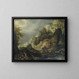 Frederik Van Valckenborch - Mountainous Landscape.webp