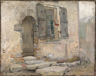 Mur de maison à Grez - Fredrik Kolstø — näkymä teoksesta