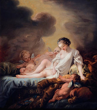 French School - Dana recevant la pluie dor.webp