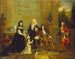Madame de Ventadour avec Louis XIV et ses héritiers - Ecole Française — näkymä teoksesta