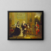 Madame de Ventadour avec Louis XIV et ses héritiers - Ecole Française — kehystetty taideteos seinällä