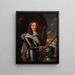 Portrait d'un gentilhomme dit Jacques II Marquis de Castelnau 1620-1658 - École Française — kehystetty taideteos seinällä