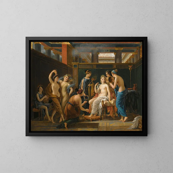 La Toilette de Vénus - Ecole Française — kehystetty taideteos seinällä