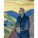 Maalauksen jäljennös Friedrich Nietzsche - Edvard Munch