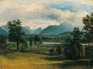 Friedrich August Matthias Gauermann - Blick auf Liefering.webp