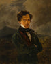 Friedrich August Gauermannin omakuva - Friedrich August Matthias Gauermann — näkymä teoksesta