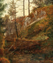 Le barrage près de Miesenbach - Friedrich August Matthias Gauermann — näkymä teoksesta