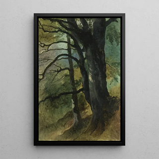 Friedrich August Matthias Gauermann - Waldausschnitt.webp