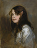 Portrait de sa fille Hedda - Friedrich August von Kaulbach — näkymä teoksesta