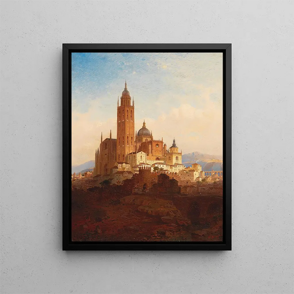 Friedrich Eibner - Cathedral In Segovia.webp