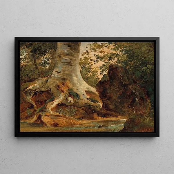 Friedrich Gauermann - Waldbach.webp