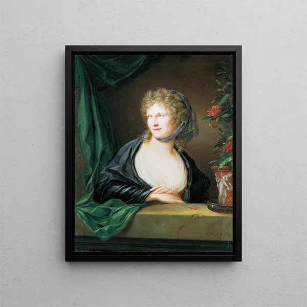 Friedrich Georg Weitsch - Portrait of an Unknown Woman.webp