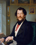 Portrait d'un gentleman au piano - Friedrich Johann Gottlieb Lieder — näkymä teoksesta