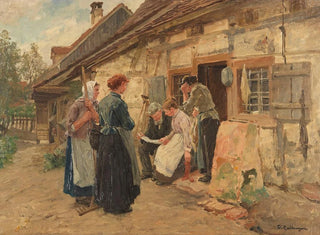 La lettre d'Amérique II - Friedrich Kallmorgen — näkymä teoksesta
