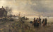 Rhinin tulvamaalaus lähellä Karlsruhe'ta vuonna 1887 - Friedrich Kallmorgen — näkymä teoksesta