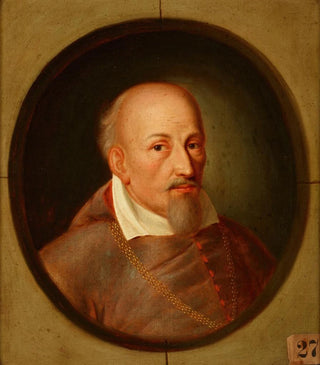 Friedrich Kloss - Portrait of Jakub Zadzik 15821642 Korab Coat of Arms Bishop of Krakow.webp