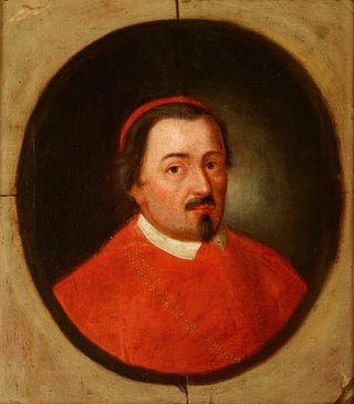 Friedrich Kloss - Portrait of Zbigniew Olenicki 13891455 Dbno Coat of Arms Bishop of Krakow Cardinal Primate.webp