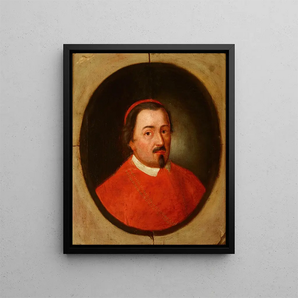 Friedrich Kloss - Portrait of Zbigniew Olenicki 13891455 Dbno Coat of Arms Bishop of Krakow Cardinal Primate.webp